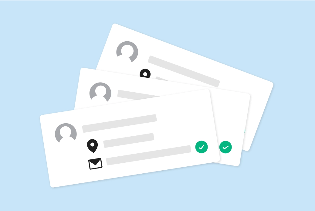 Data flow step 2 - Visitor identification process