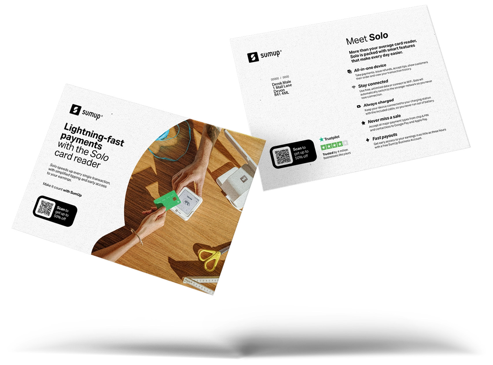 eCommerce Direct Mail Product Example
