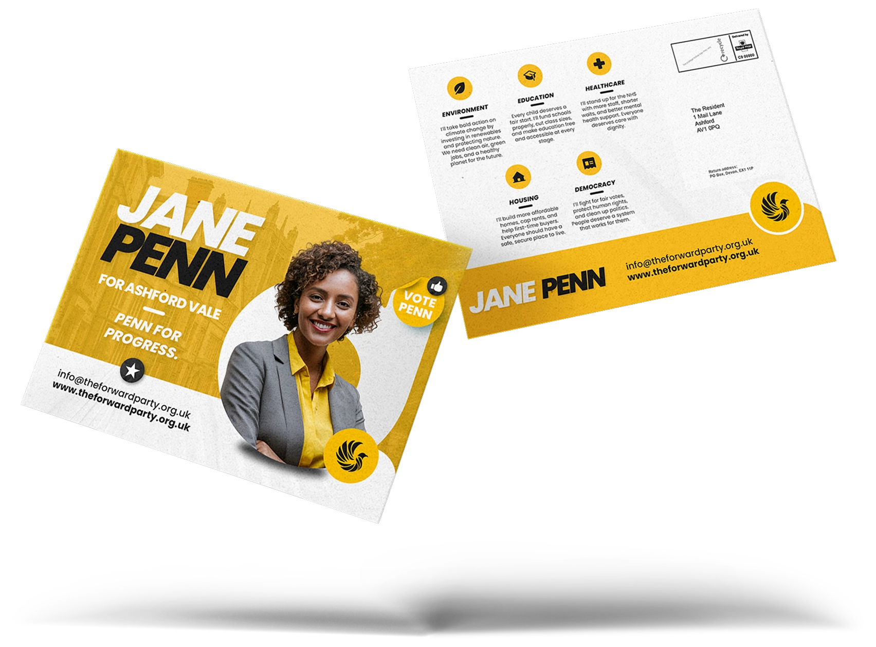Political Direct Mail Example