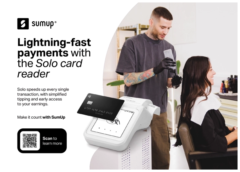 Product launch postcard example