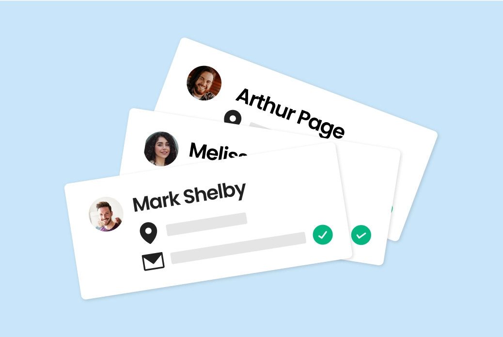 Data flow step 2 - Visitor identification process
