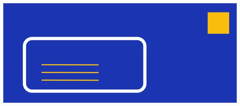 XL window envelope design example
